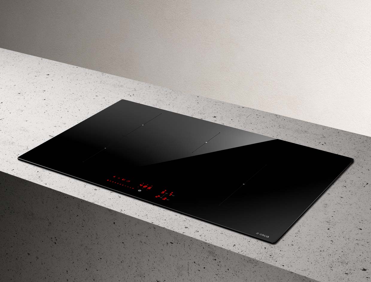 Bếp điện từ 4 vùng nấu ELICA RATIO 804 PLUS BL