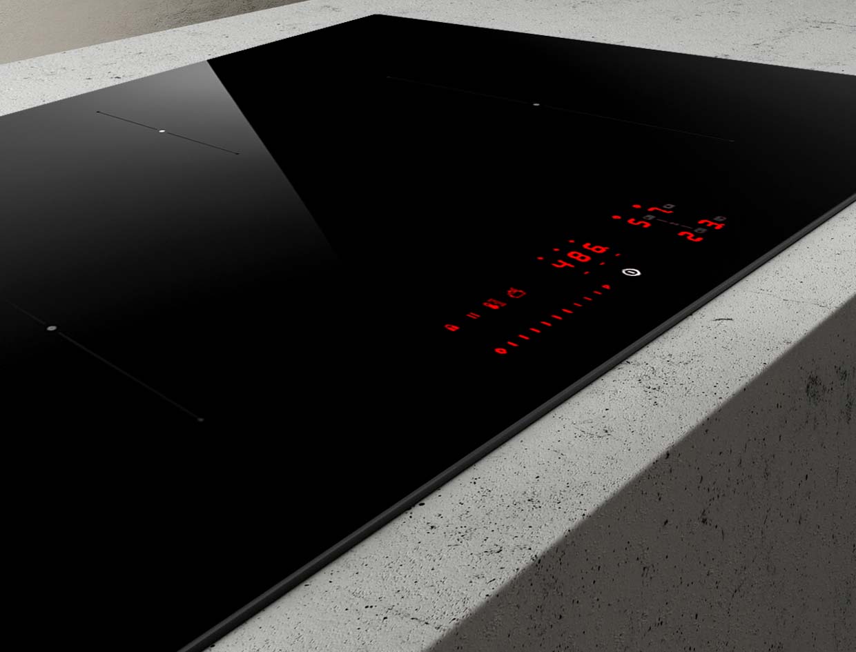 Bếp điện từ 4 vùng nấu ELICA RATIO 804 PLUS BL