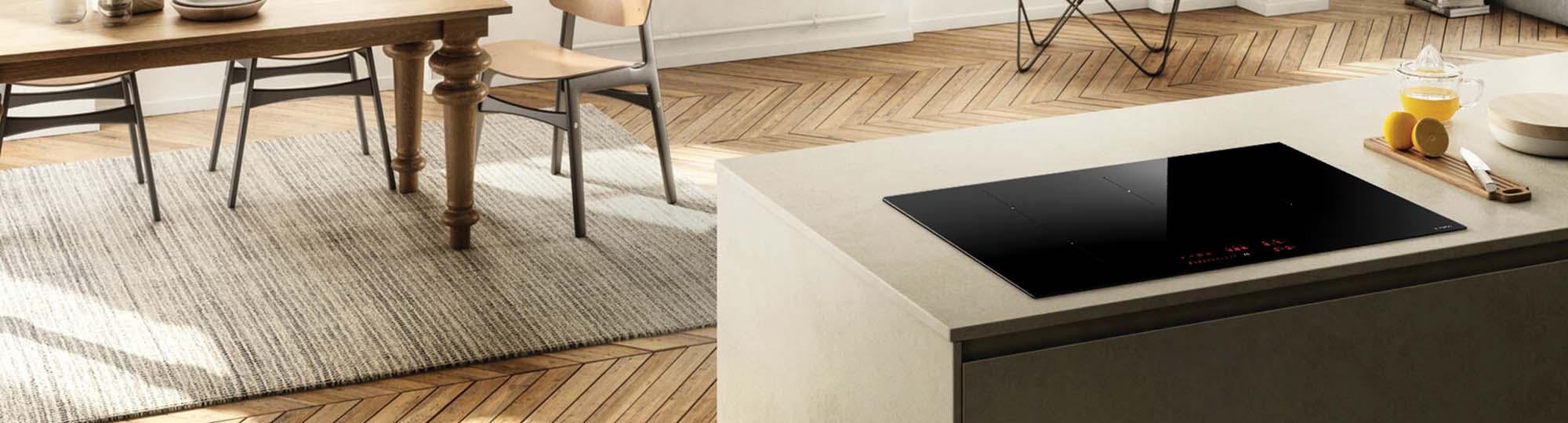 Bếp điện từ 4 vùng nấu ELICA RATIO 804 PLUS BL