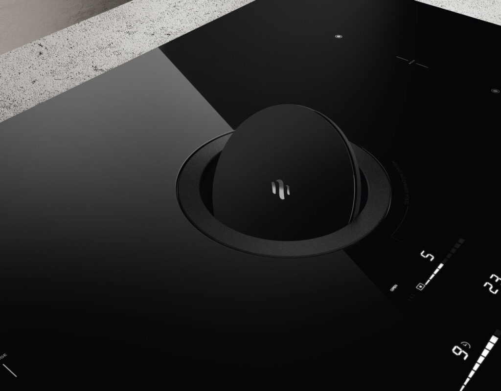 Bếp điện từ kết hợp máy hút mùi ELICA NIKOLA TESLA SWITCH GLOW