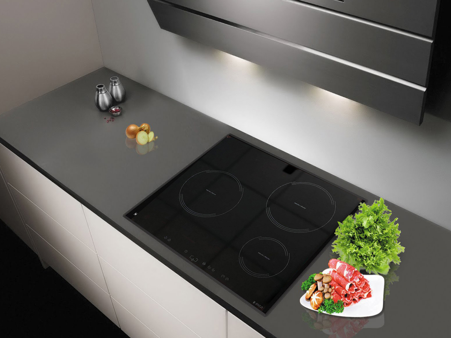 Bếp điện từ 3 vùng nấu ELICA EIH6030BL