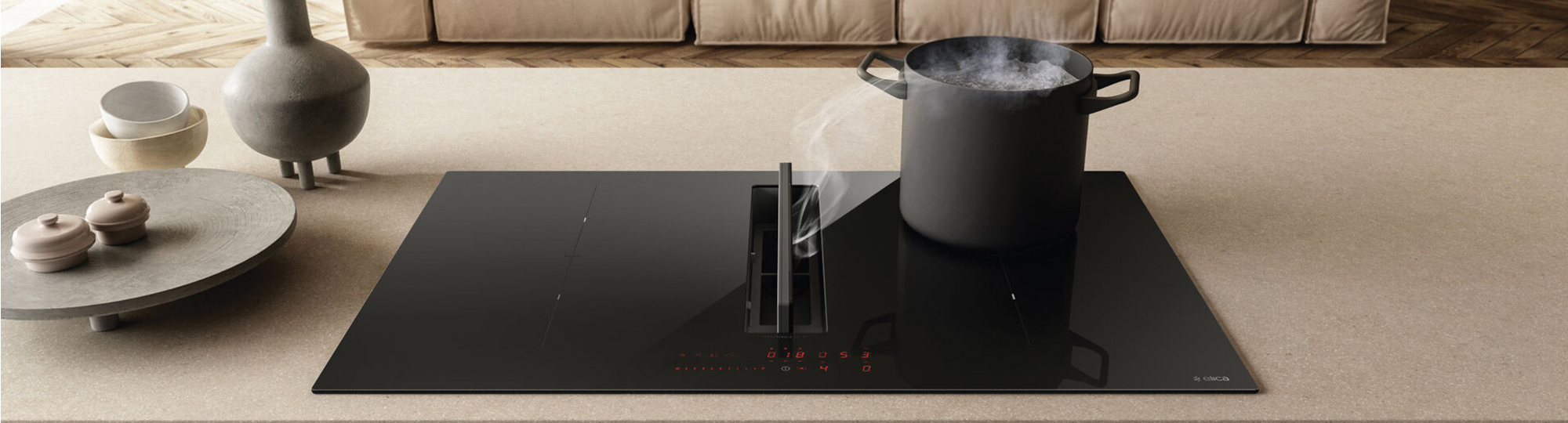 Bếp từ kết hợp hút mùi ELICA NikolaTesla FIT XL