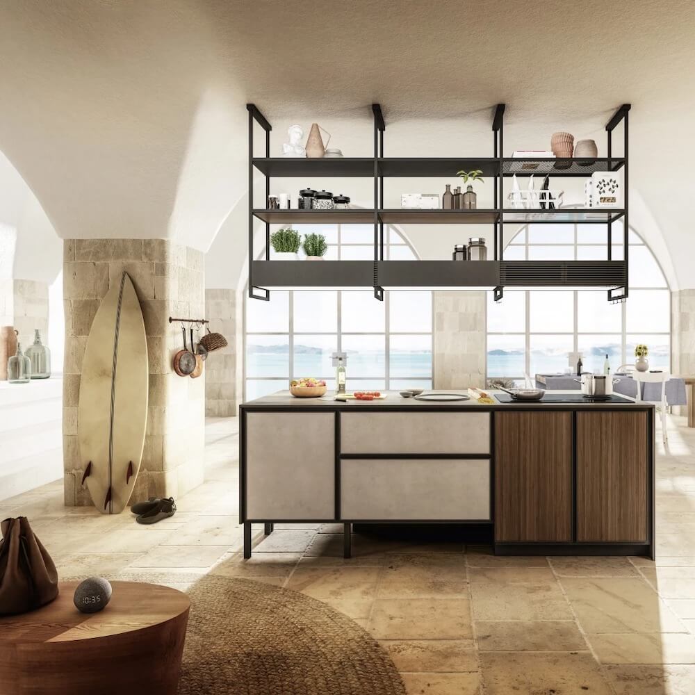 Máy hút mùi đảo ELICA OPEN SUITE SUPERIOR