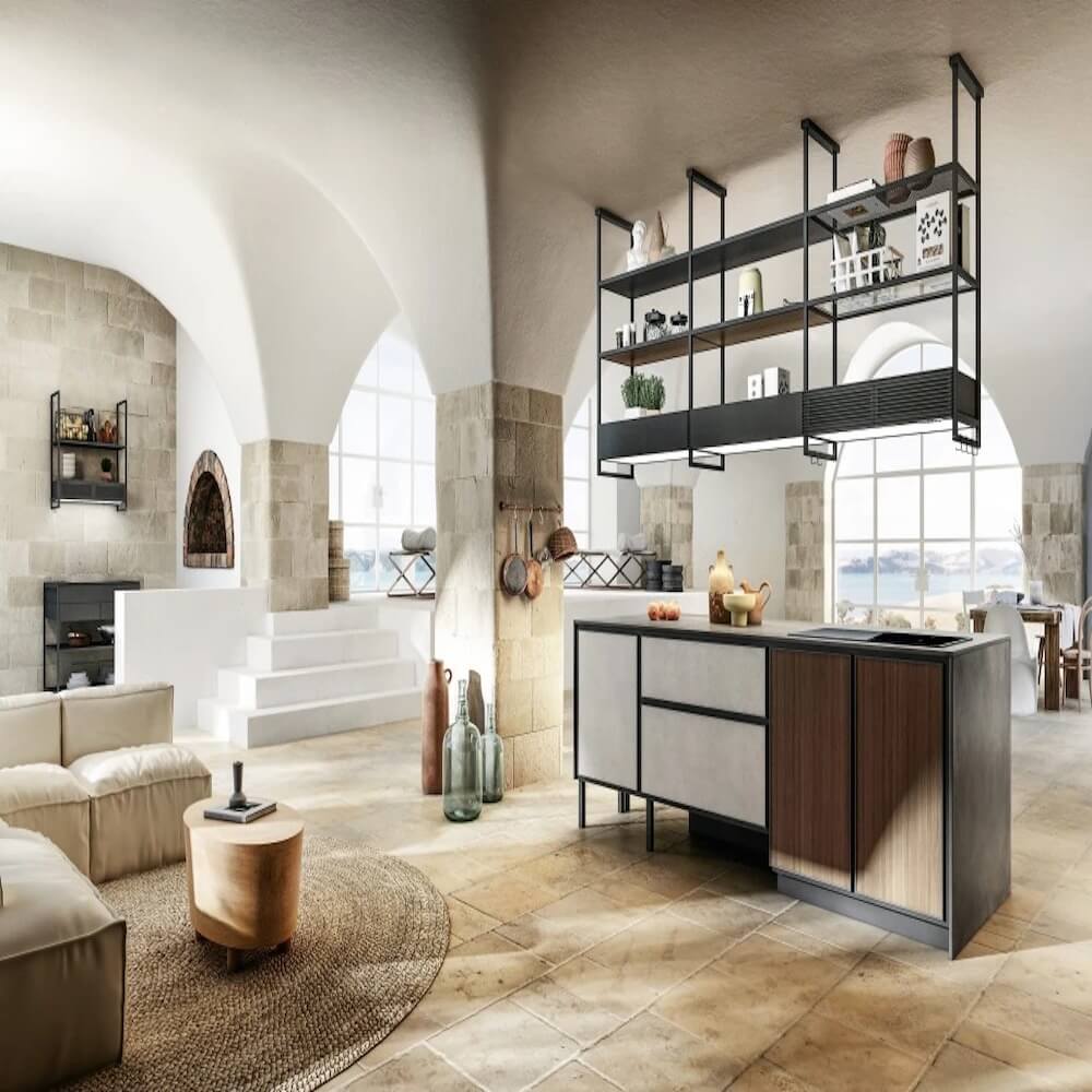 Máy hút mùi đảo ELICA OPEN SUITE SUPERIOR