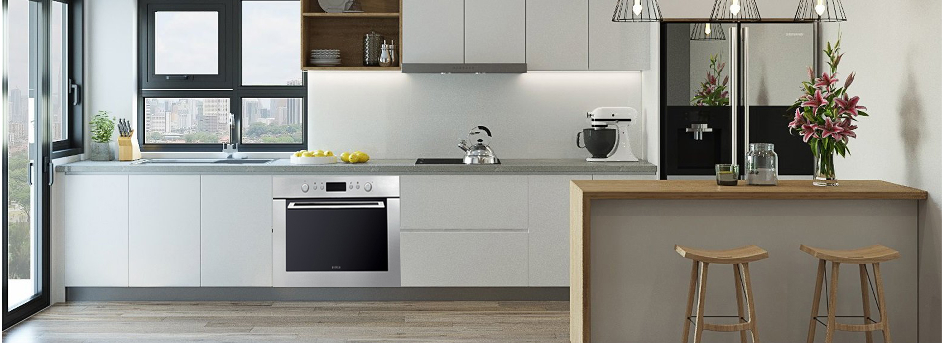 Lò hấp âm tủ ELICA EST 60 IX - PRF0113433