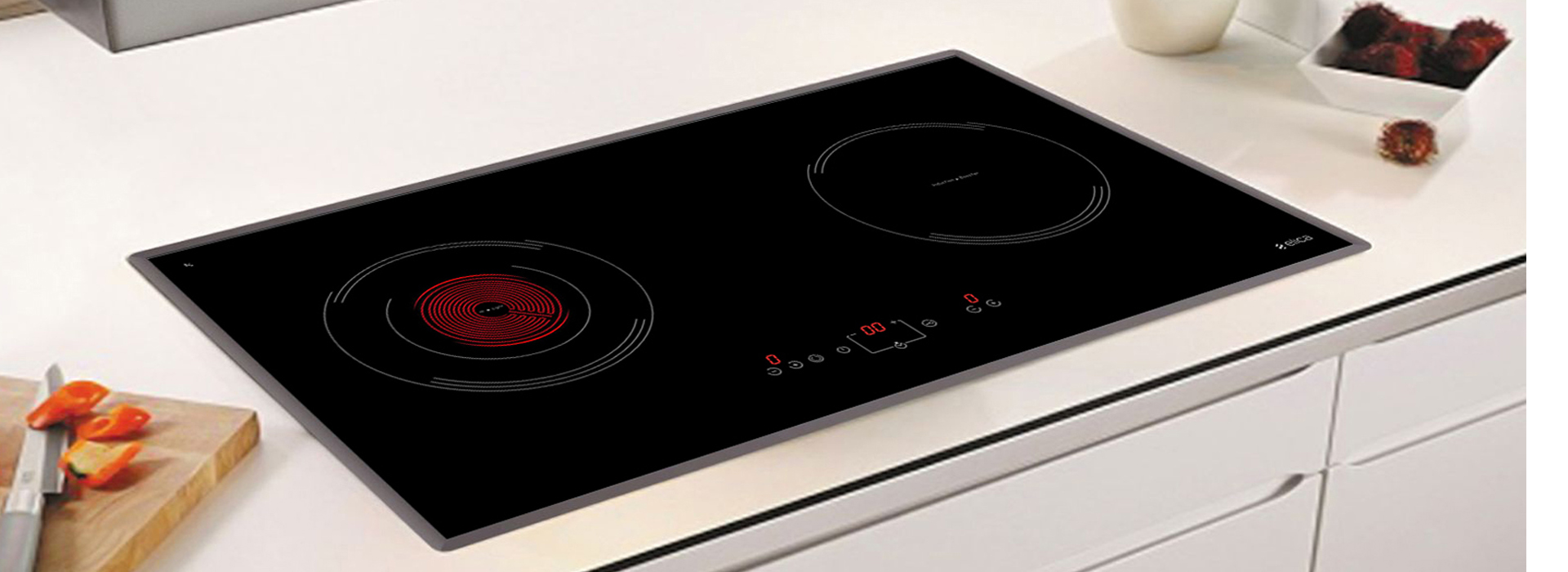 Bếp kết hợp từ và hồng ngoại 2 vùng nấu ELICA H14 EMH7520BL