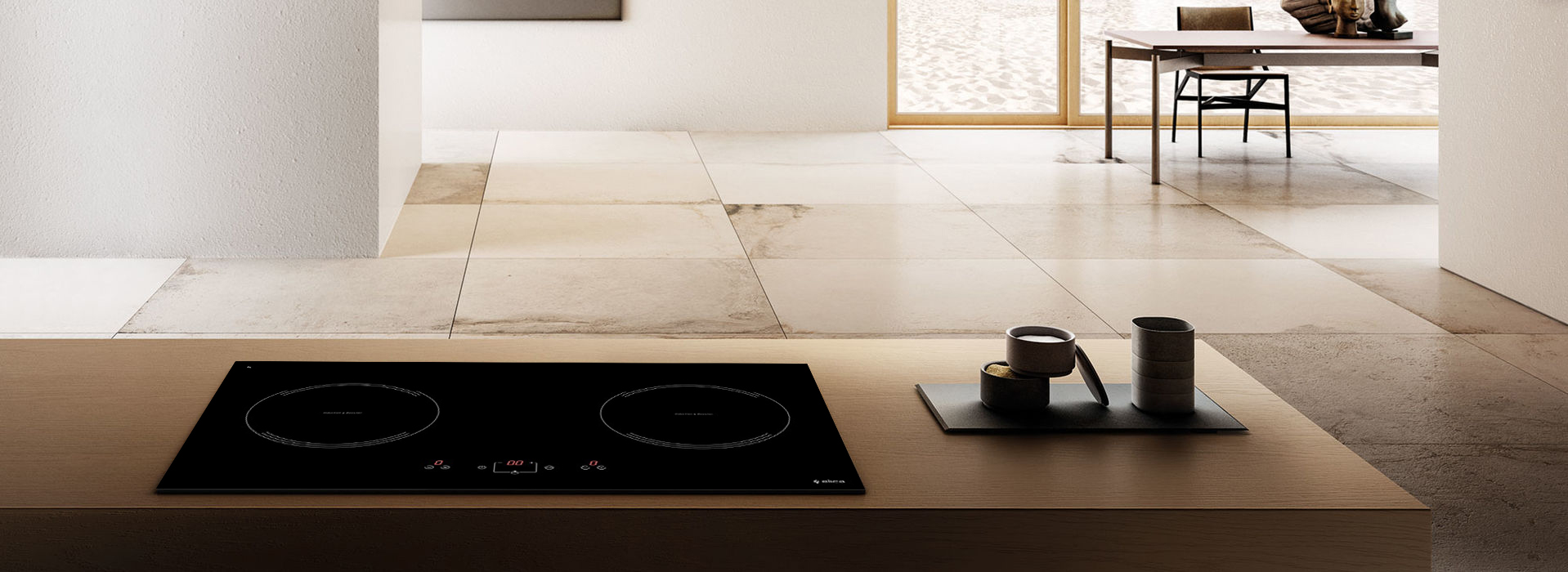 Bếp điện từ 2 vùng nấu ELICA H3 EIH7520BL