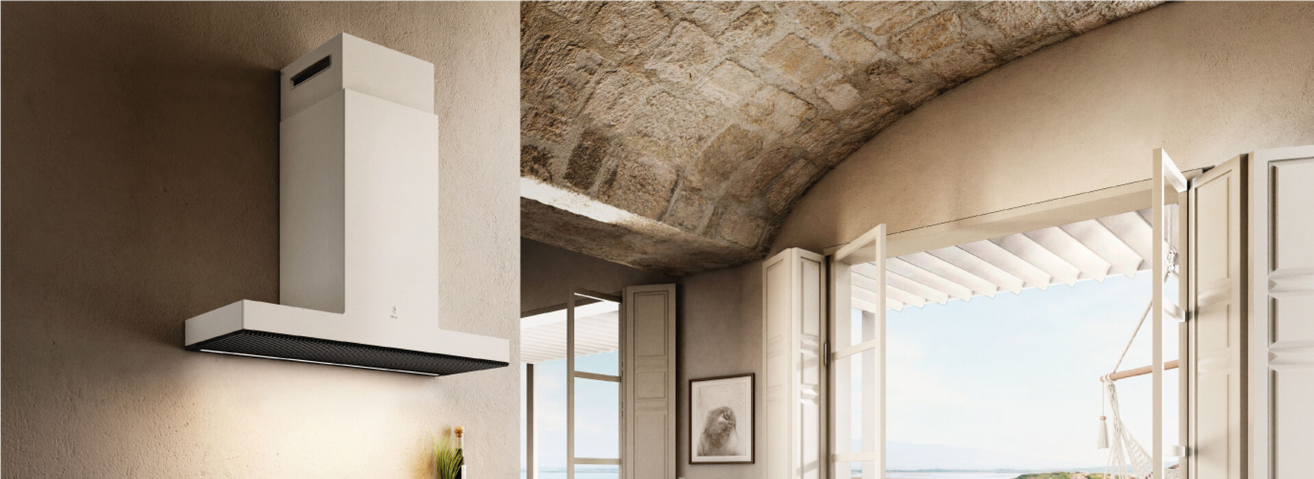 Máy hút mùi áp tường ELICA HAIKU