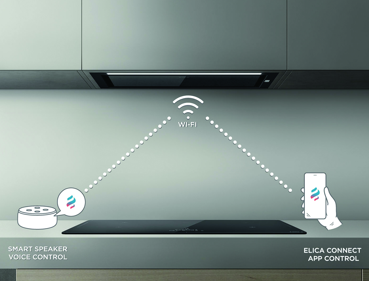 Máy hút mùi âm tủ thông minh ELICA HIDDEN 2.0@
