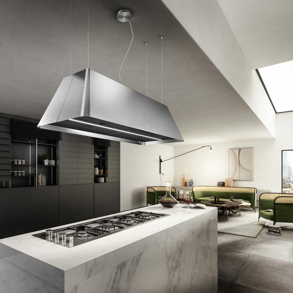 Máy hút mùi đảo ELICA IKONA MAXXI PURE