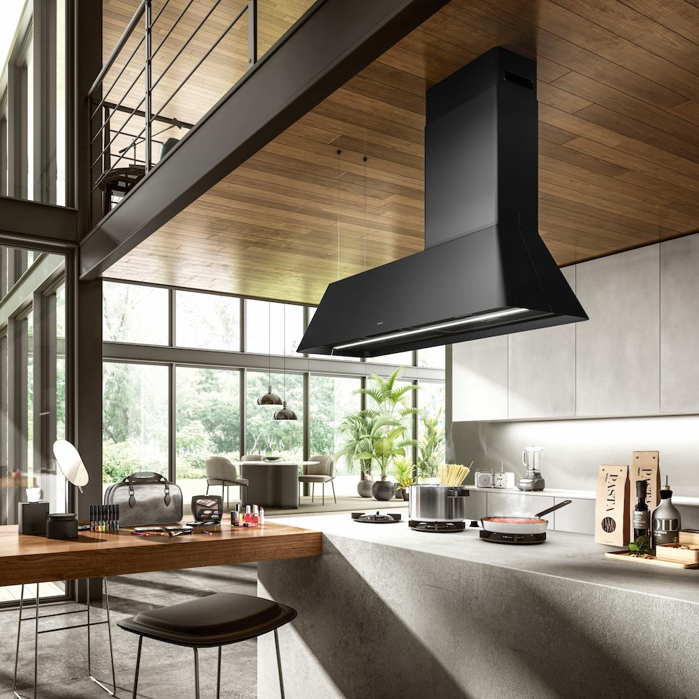 Máy hút mùi đảo ELICA IKONA MAXXI PURE