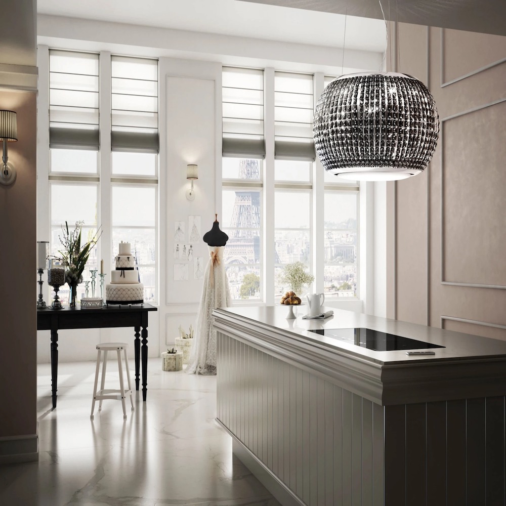 Máy hút mùi đảo đèn ELICA INTERSTELLAR