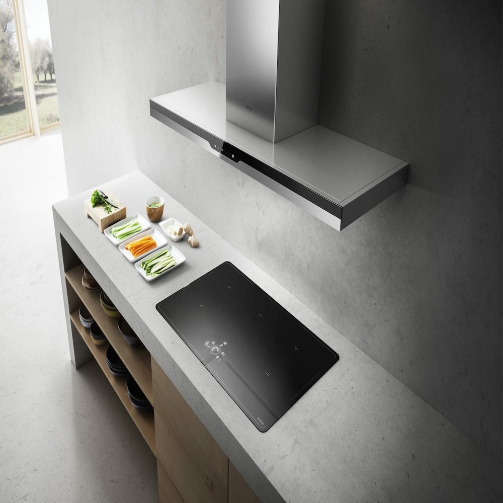 Máy hút mùi áp tường ELICA METEORITE