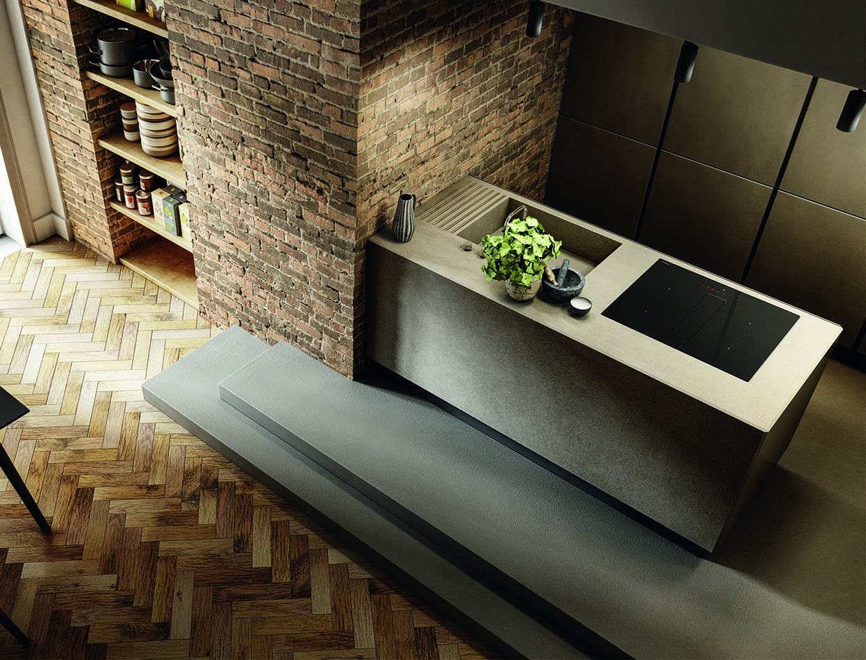 Bếp từ kết hợp hút mùi ELICA NikolaTesla FIT