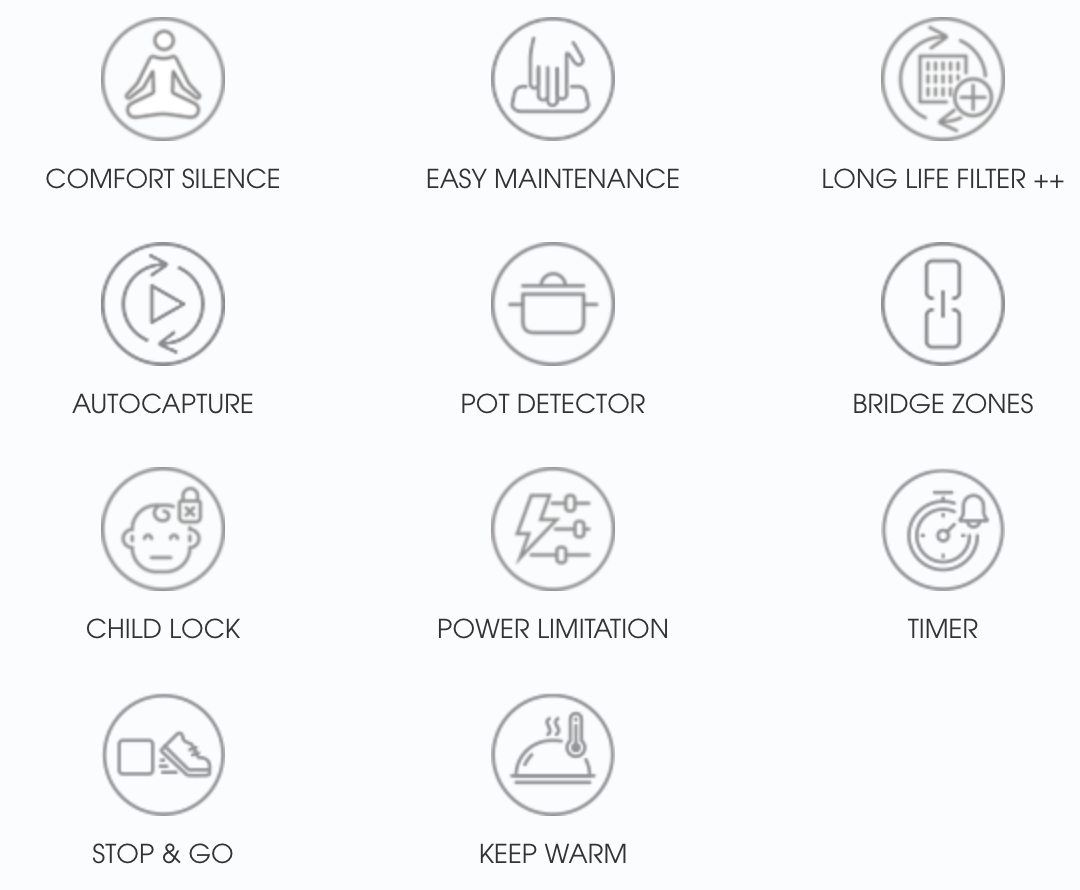 Bếp từ kết hợp hút mùi ELICA NikolaTesla FIT