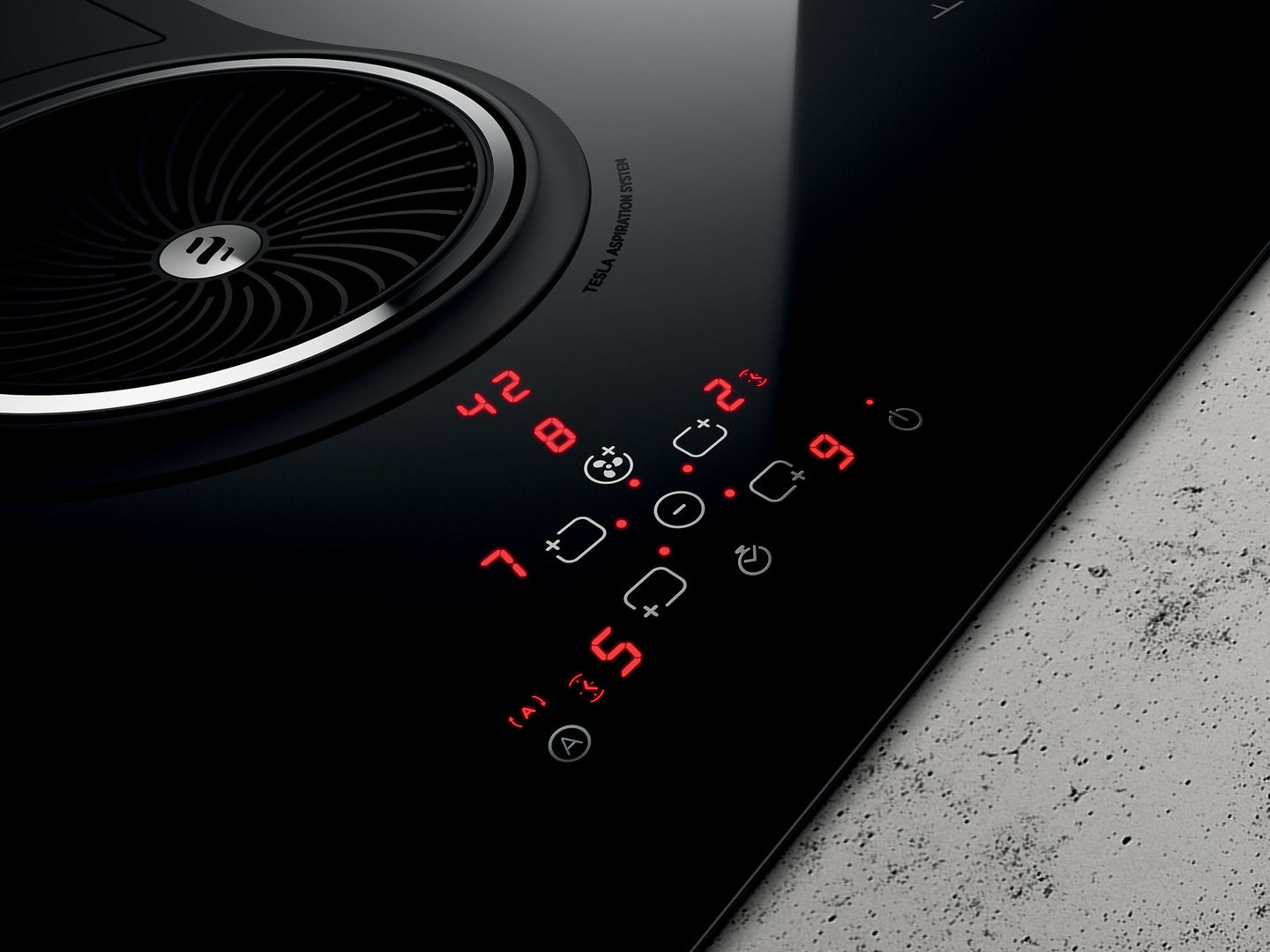 Bếp từ kết hợp hút mùi ELICA NikolaTesla ONE