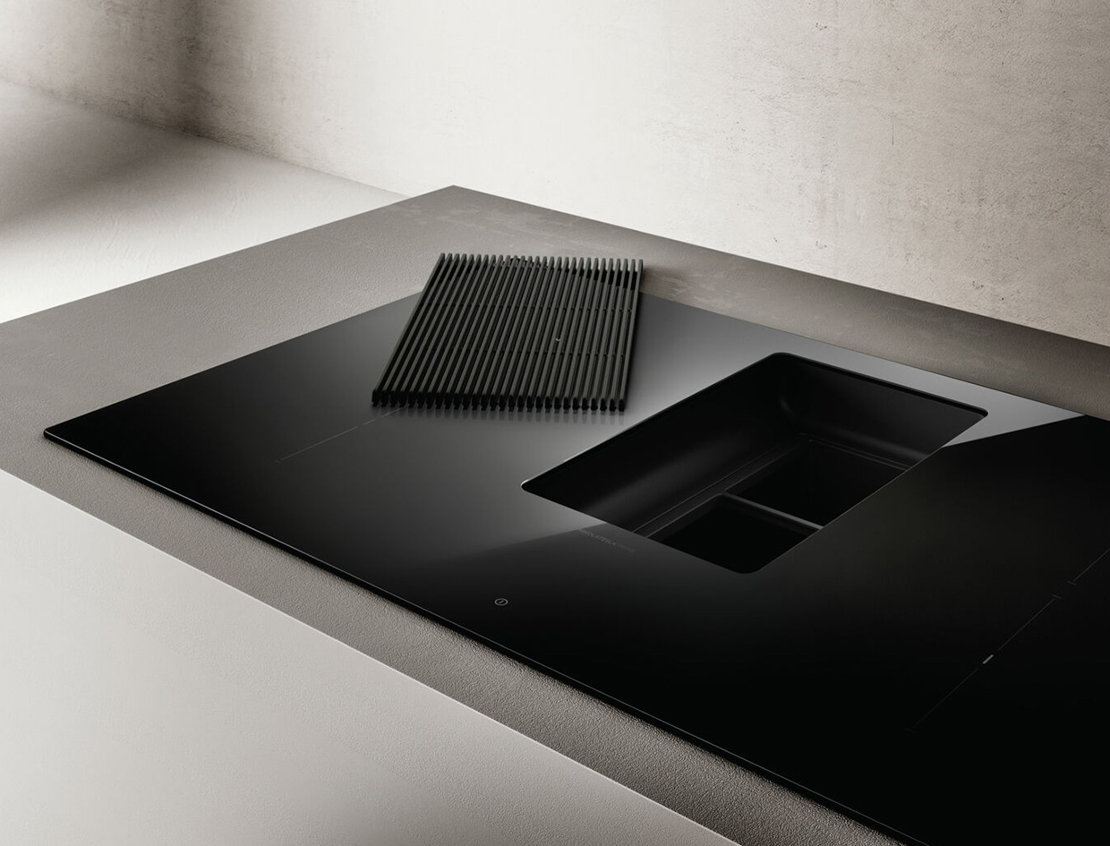 Bếp từ kết hợp hút mùi ELICA NikolaTesla Prime S