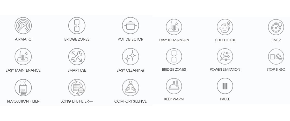 Bếp từ kết hợp hút mùi ELICA NikolaTesla SWITCH