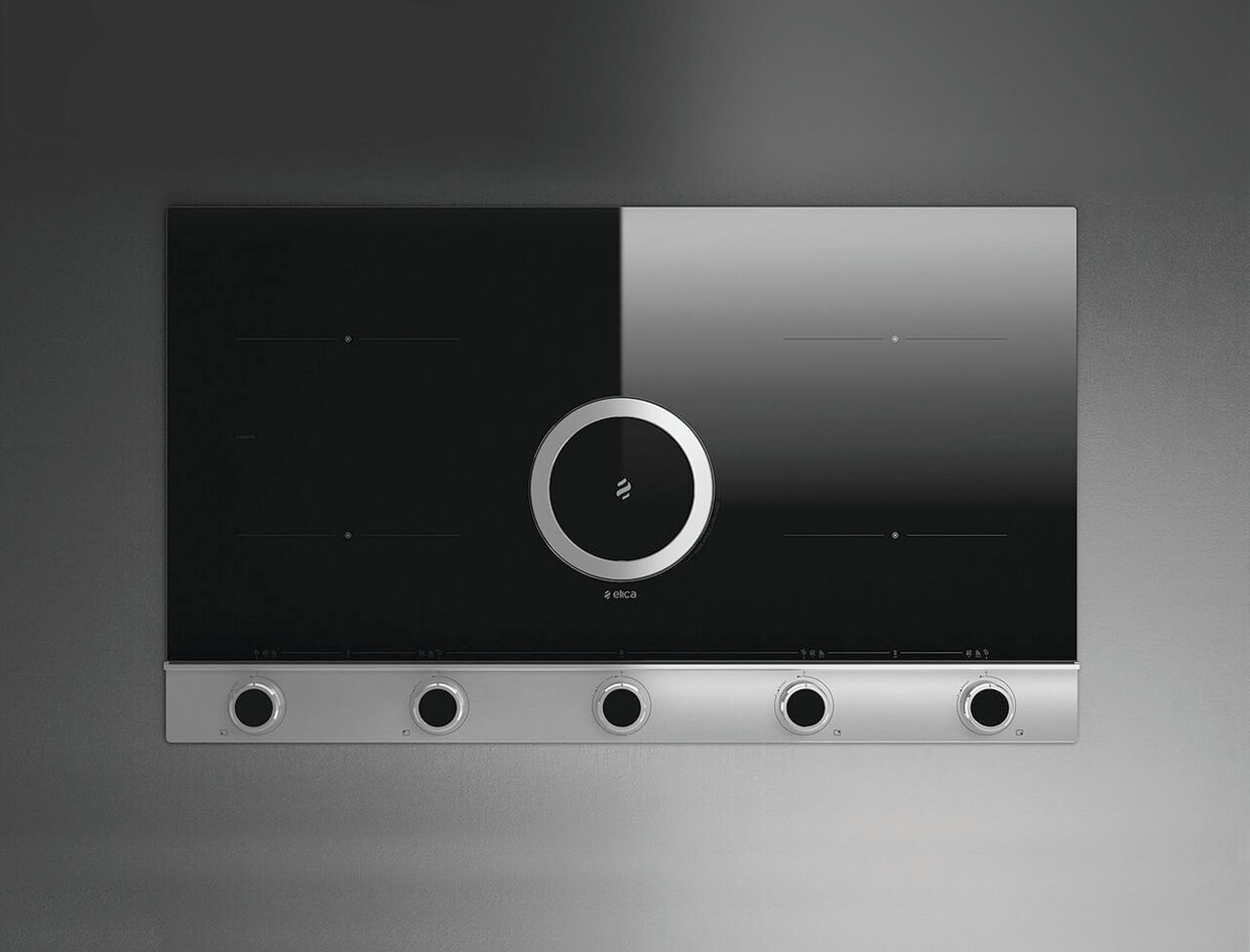 Bếp từ kết hợp hút mùi ELICA NikolaTesla Unplugged