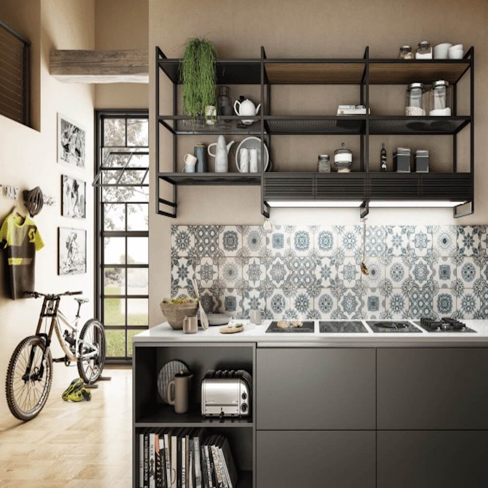 Máy hút mùi áp tường ELICA OPEN SUITE