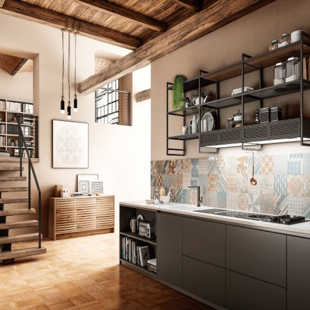 Máy hút mùi áp tường ELICA OPEN SUITE