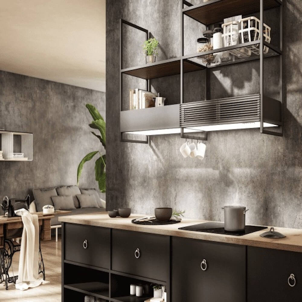 Máy hút mùi áp tường ELICA OPEN SUITE