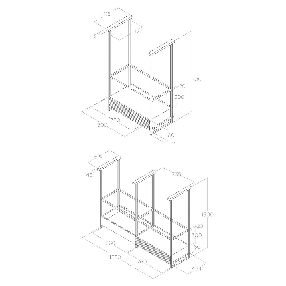 Máy hút mùi áp tường ELICA OPEN SUITE