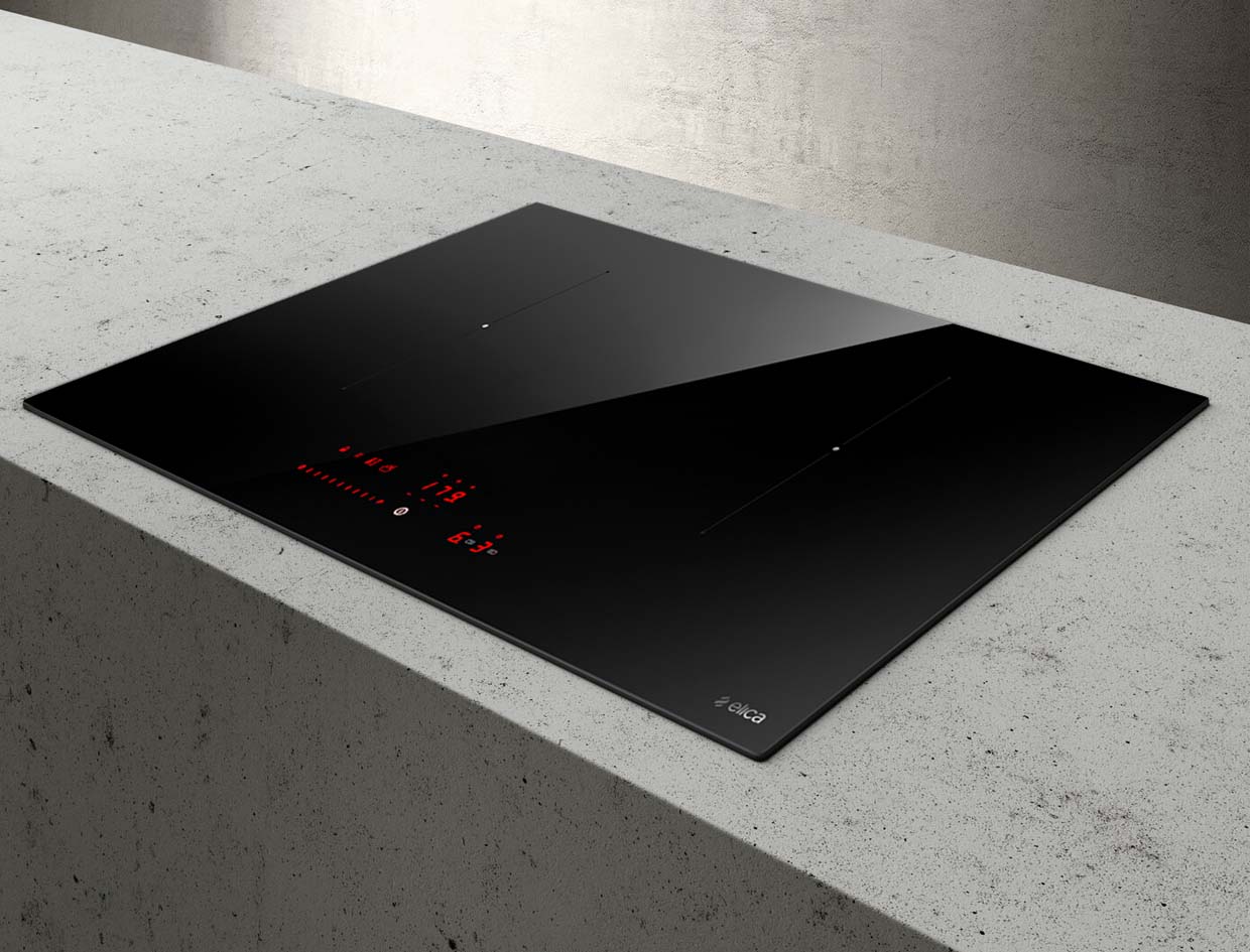 Bếp điện từ 2 vùng nấu ELICA RATIO 702 BL