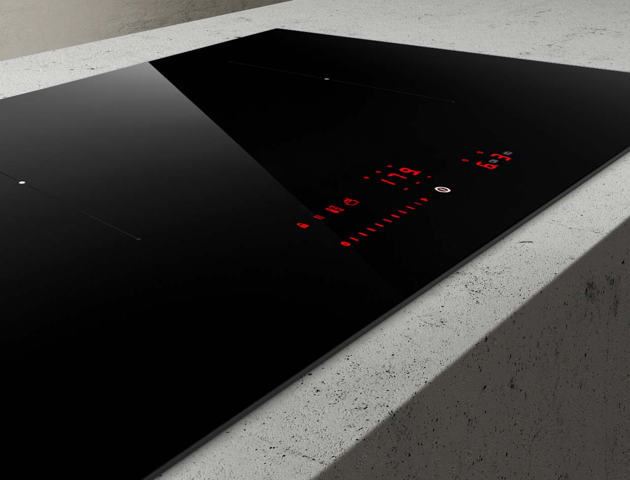 Bếp điện từ 2 vùng nấu ELICA RATIO 702 BL