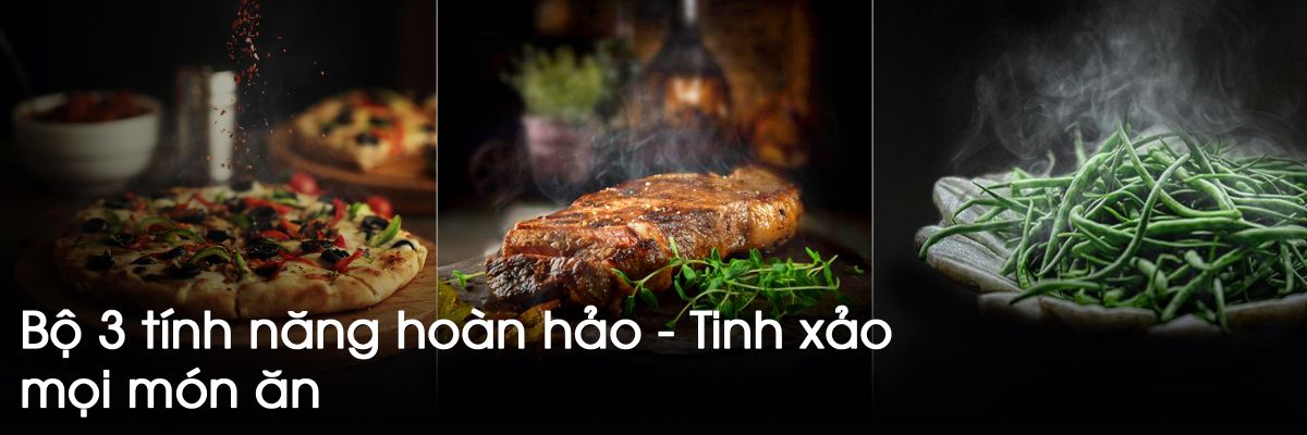 Lò nướng ELICA VIRTUS MULTI PYRO 60 TFT