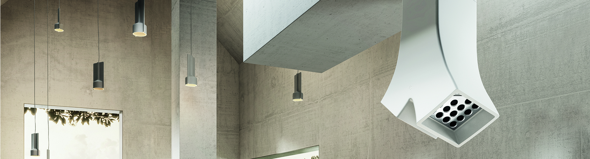 Máy hút mùi đảo ELICA SPOT PLUS ISLAND IX/A/90