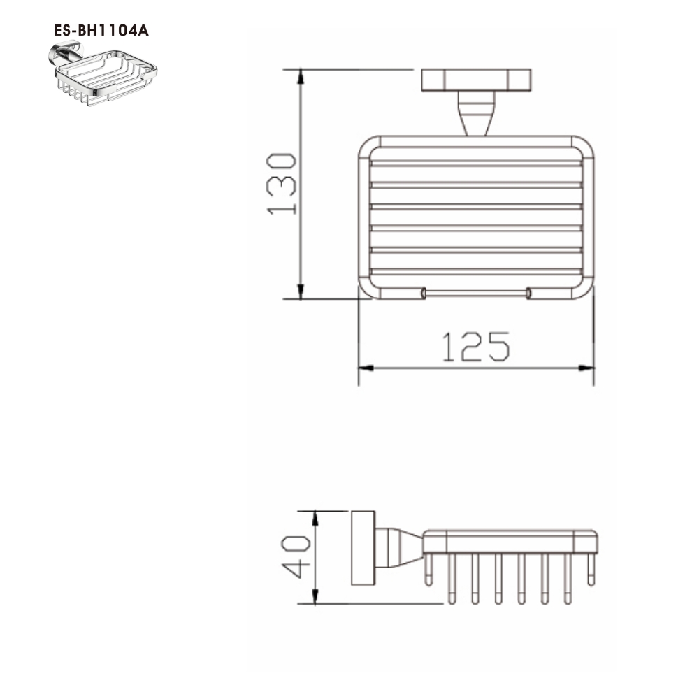 Lô xà bông Esslinger ES-BH1104
