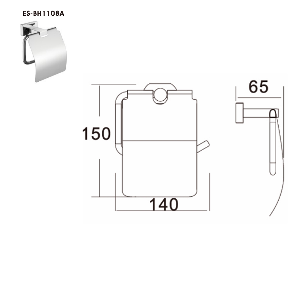 Lô giấy vệ sinh Esslinger ES-BH1108