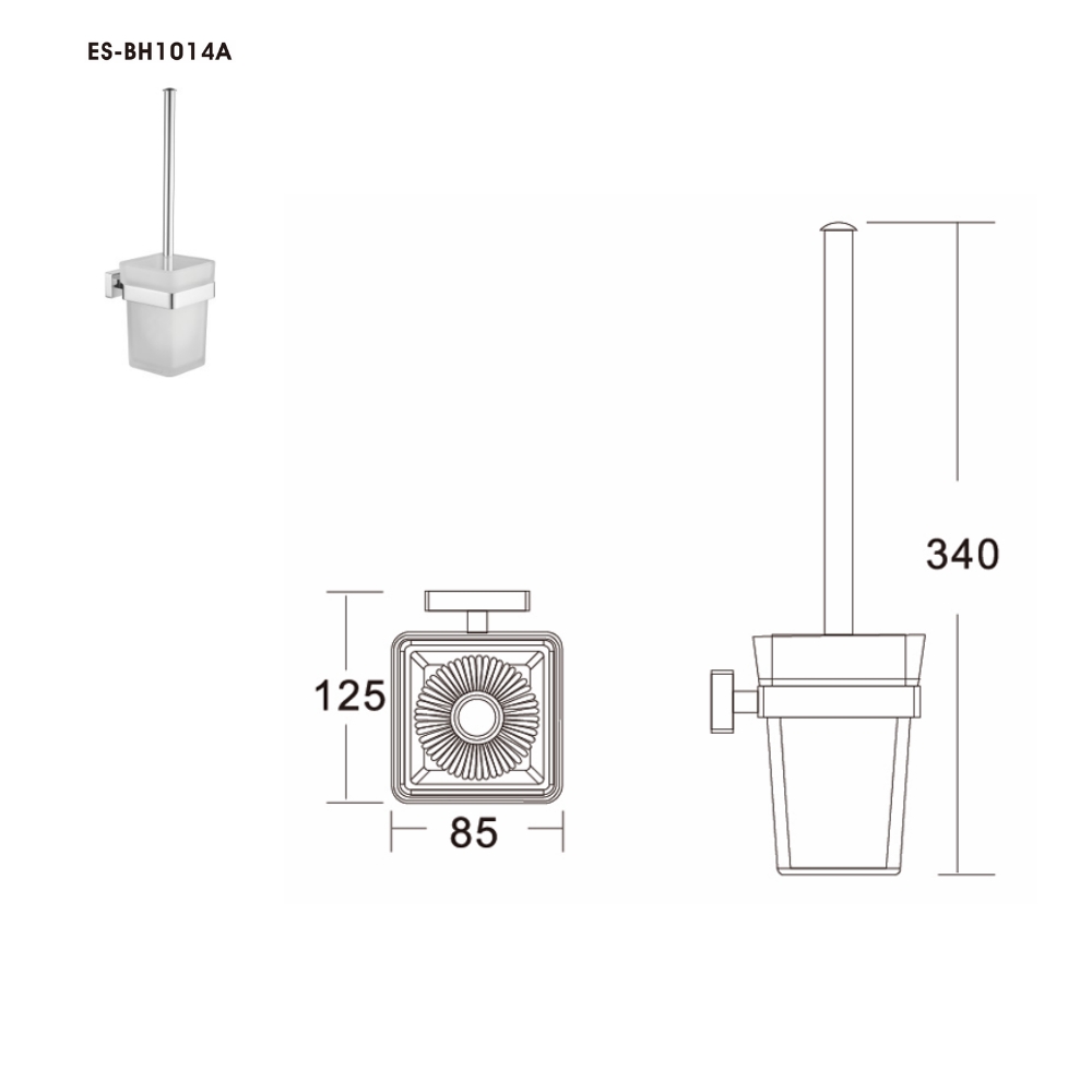 Cọ cầu Esslinger ES-BH1014