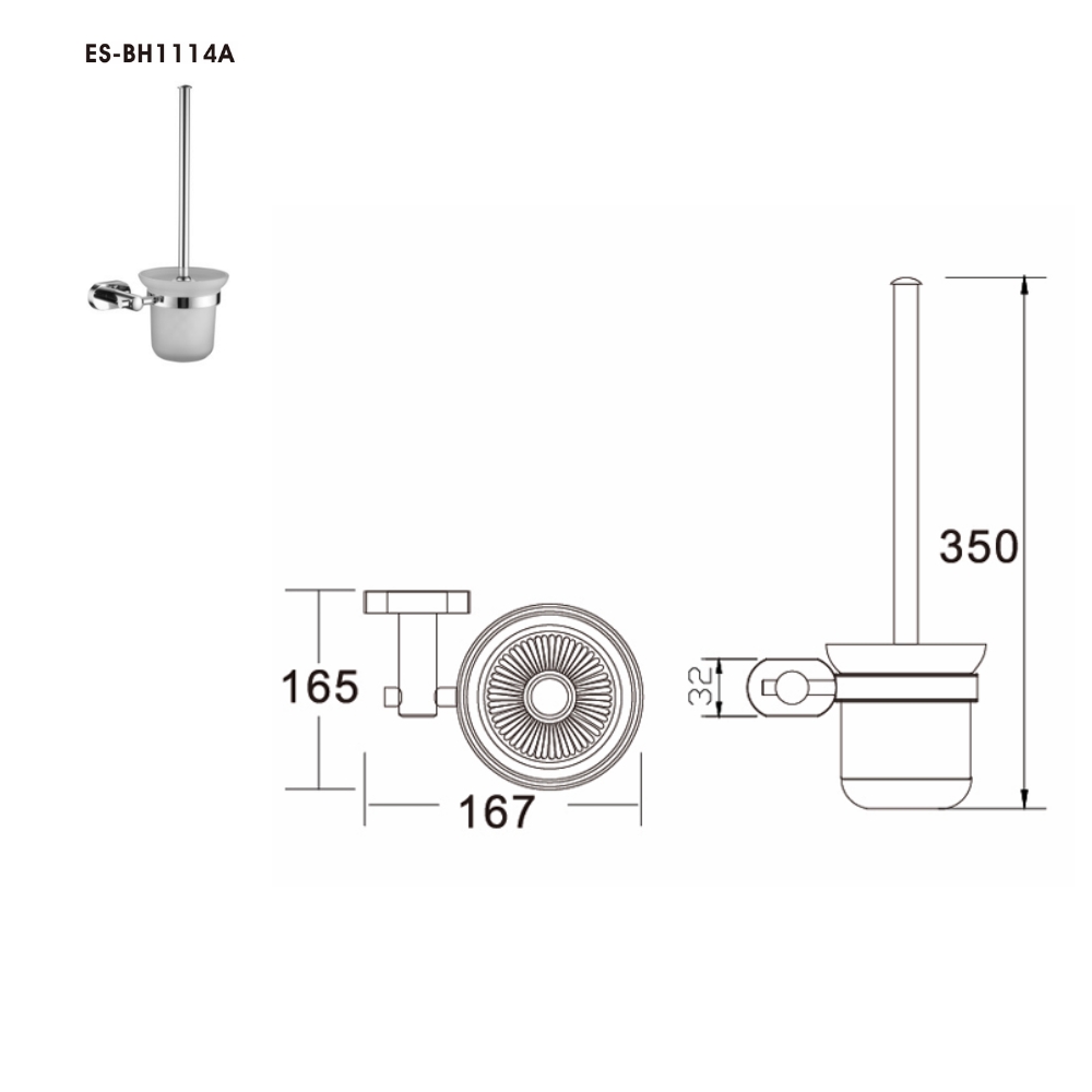 Cọ cầu Esslinger ES-BH1114