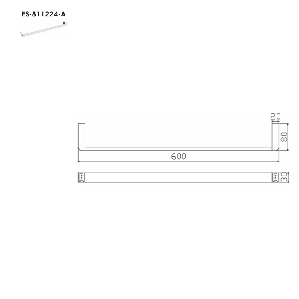 Thanh treo khăn Esslinger ES-811224