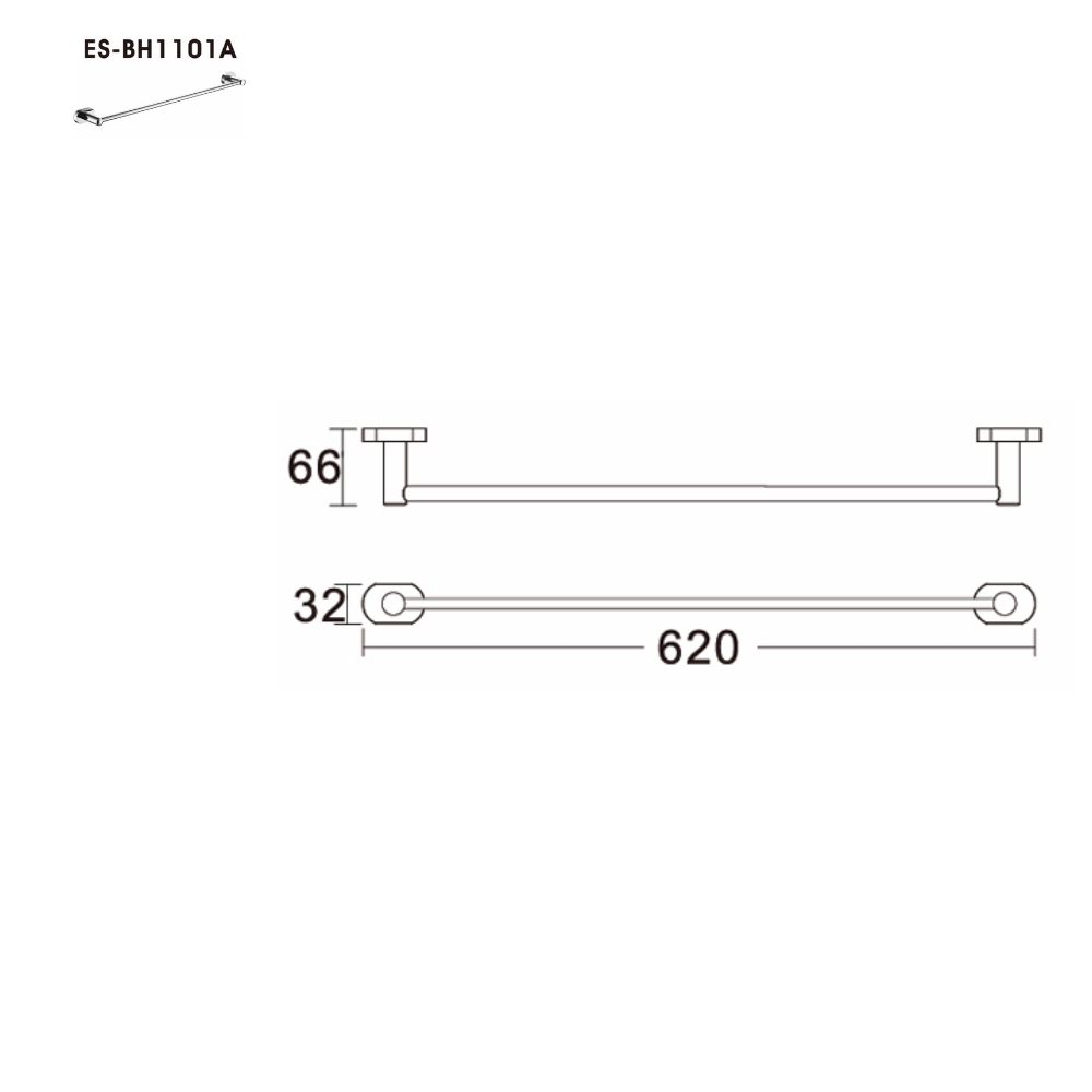 Thanh treo khăn Esslinger ES-BH1101