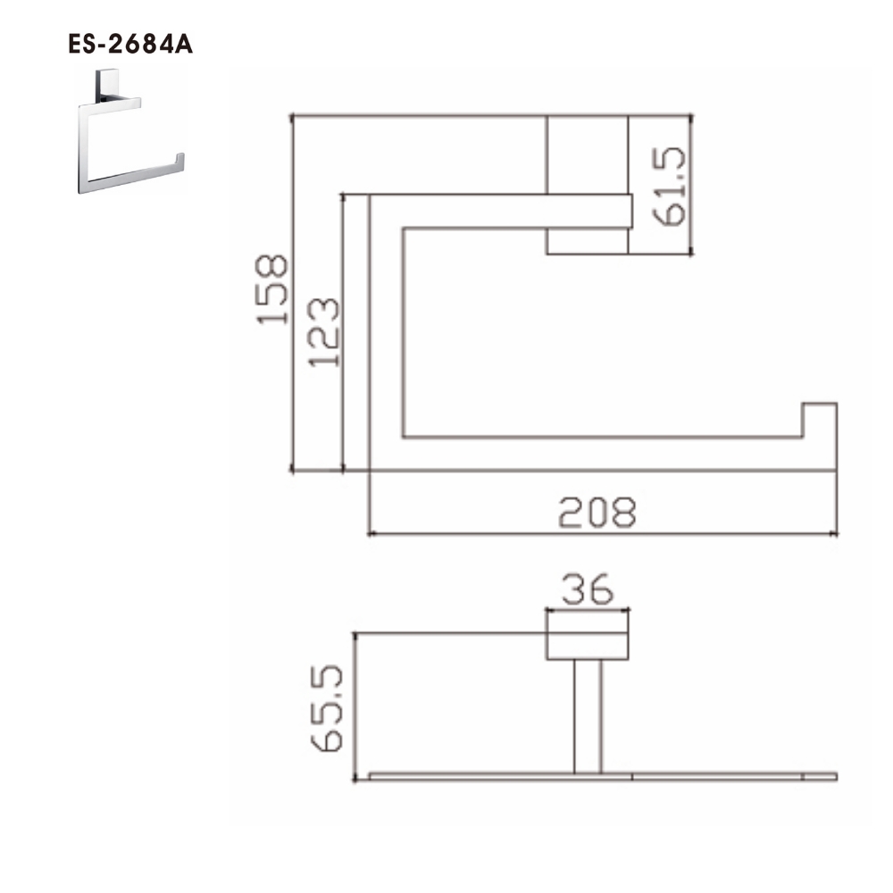 Vòng treo khăn Esslinger ES-2684