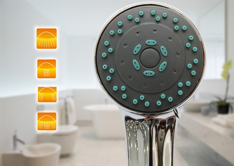 Máy nước nóng trực tiếp Ferroli Divo SDN hiển thị nhiệt độ