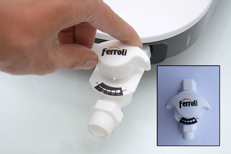 Máy nước nóng trực tiếp Ferroli Divo SSP bơm tăng áp