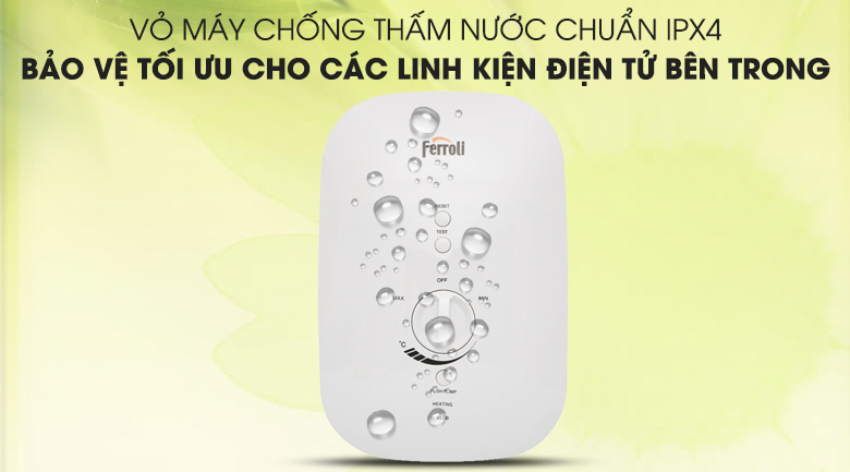 Máy nước nóng trực tiếp Ferroli Divo SSP bơm tăng áp