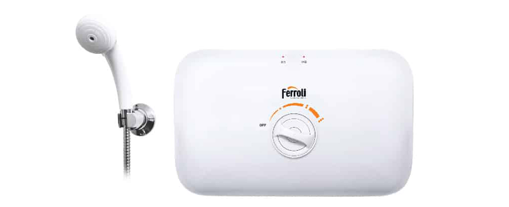 Máy nước nóng trực tiếp Ferroli Rita TE chống giật