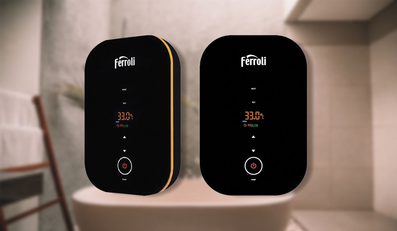 Máy nước nóng trực tiếp Ferroli Amore GDP điều khiển điện tử