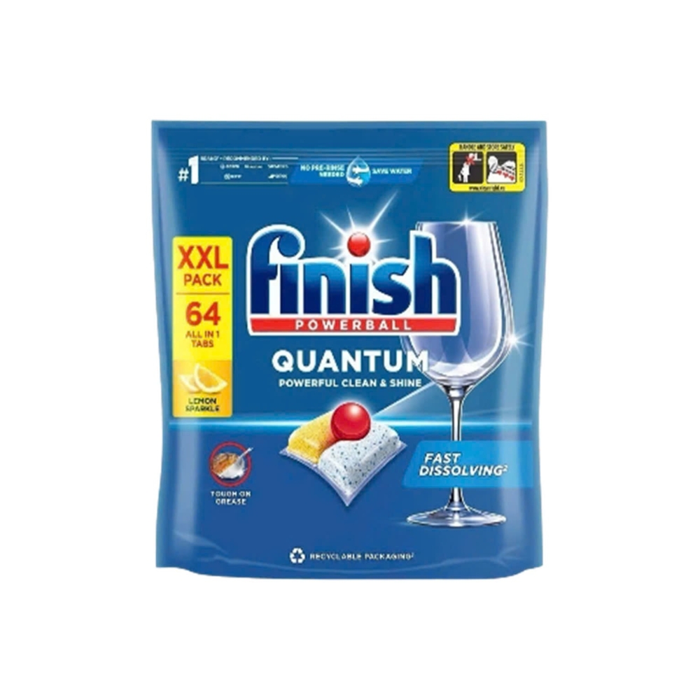 [QUÀ TẶNG] Combo hai món tẩy rửa chén bát Finish
