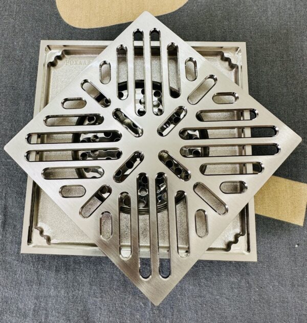 Phễu thoát sàn Foxaaron 12x12cm HP-8012-2