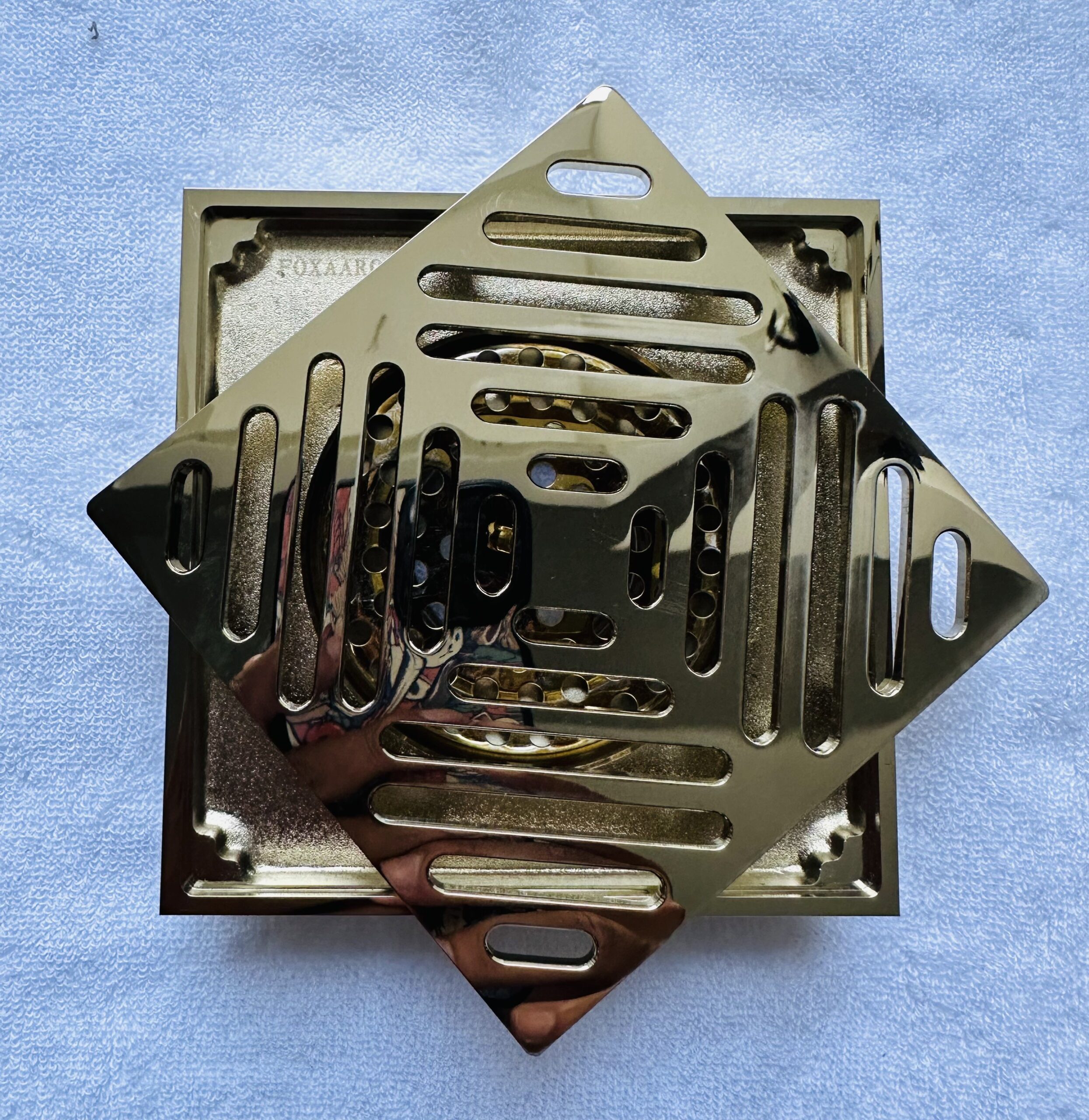 Phễu thoát sàn Foxaaron 12x12cm HP-8012-2