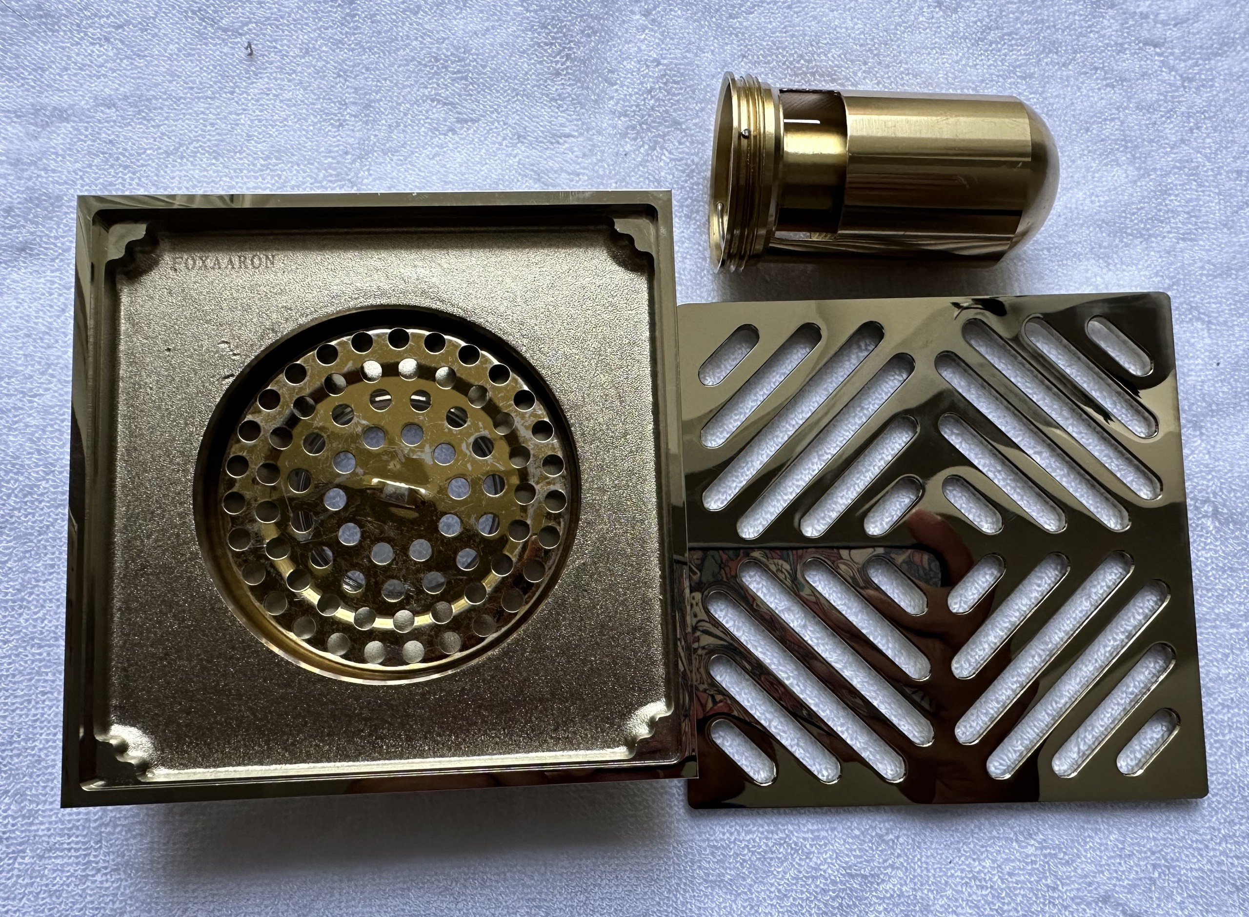 Phễu thoát sàn Foxaaron 12x12cm HP-8012-2