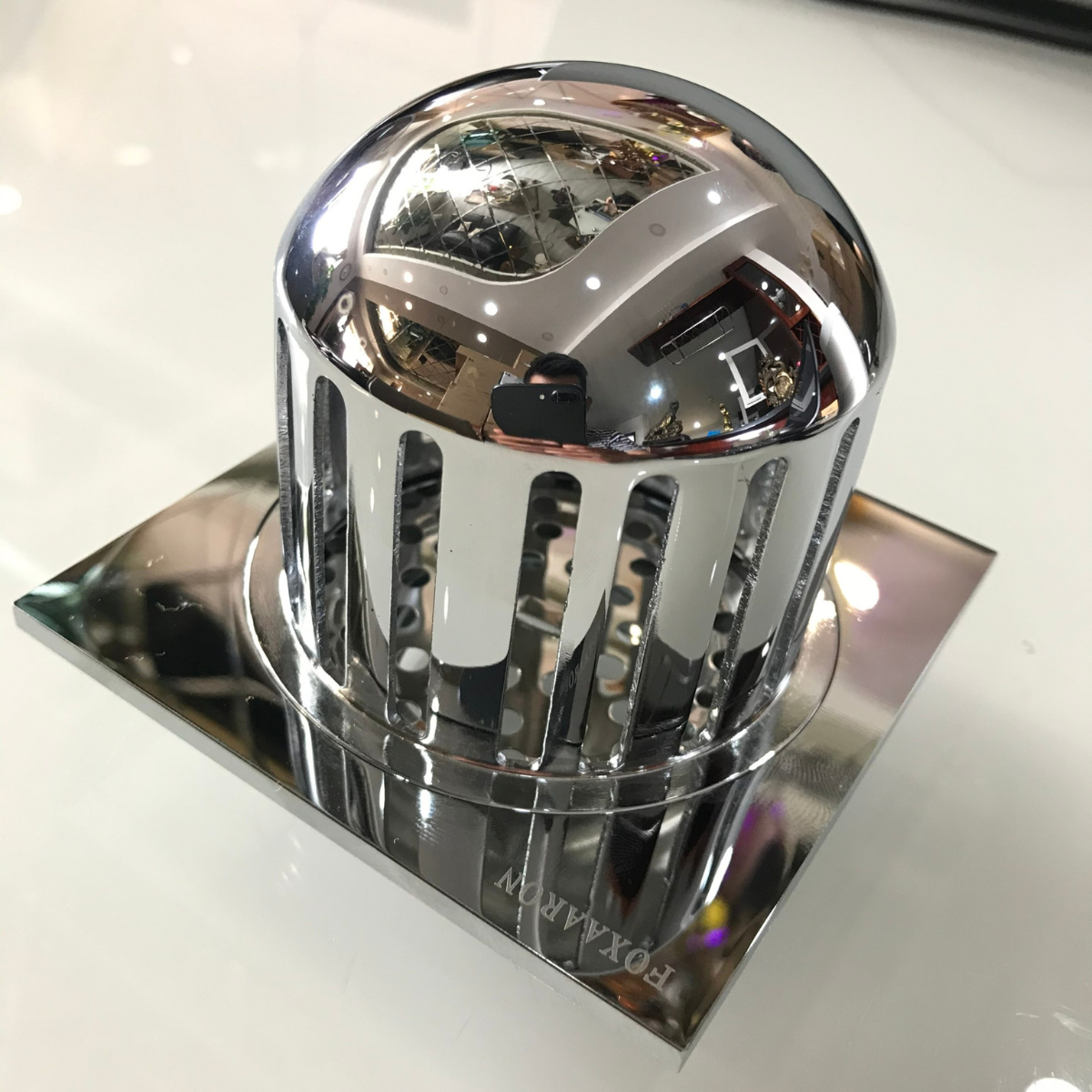 Phễu Thoát Sàn 10x10cm Foxaaron HP-MC-8010