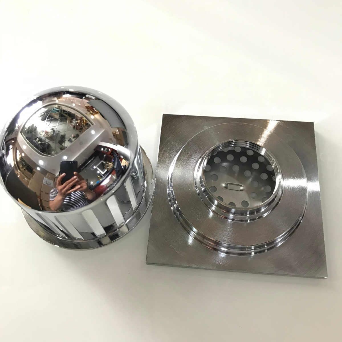 Phễu Thoát Sàn 10x10cm Foxaaron HP-MC-8010