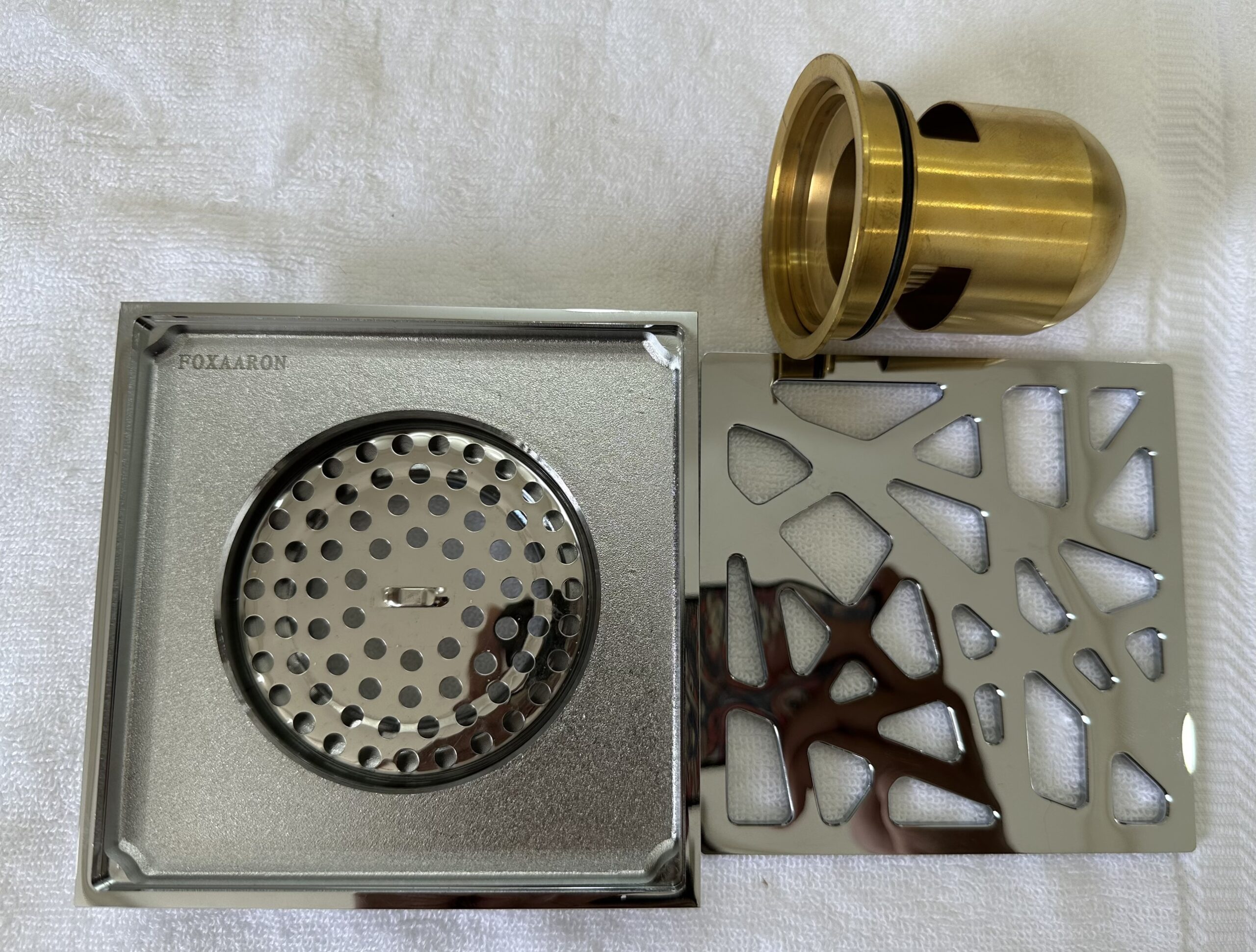 Phễu thoát sàn Foxaaron màu đen HP-8002-18